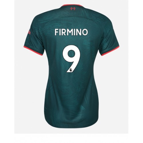 Fotbalové Dres Liverpool Roberto Firmino #9 Dámské Alternativní 2022-23 Krátký Rukáv
